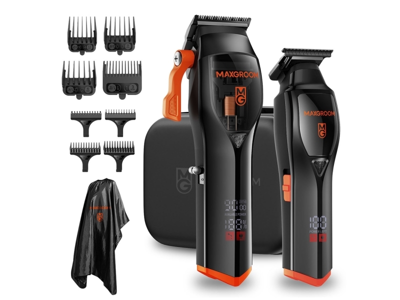 Maxgroom Wf-3908 Multifunctional Hair Clipper With Trimmer - Black