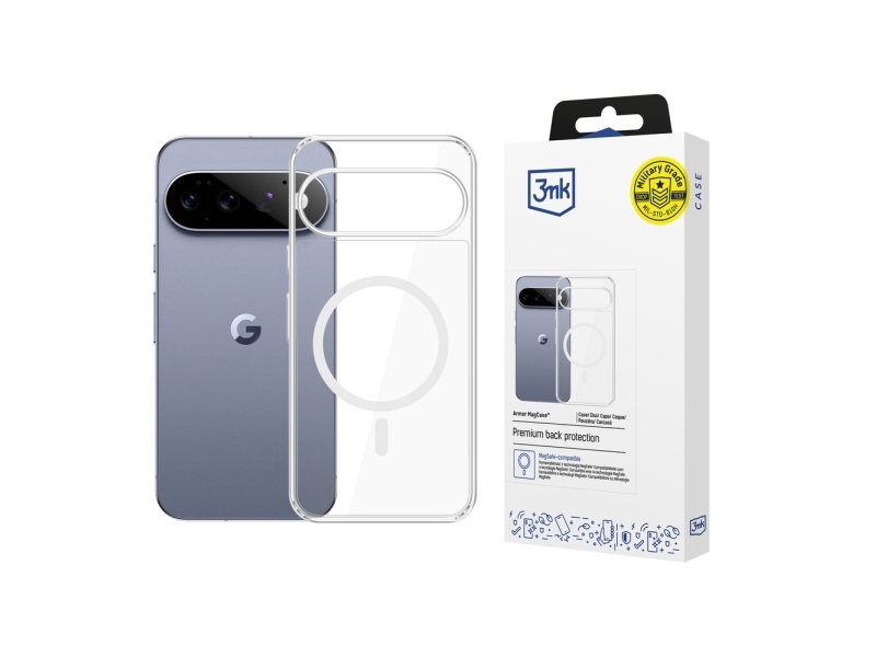 3Mk Armor Magcase For Google Pixel 11 - Transparent