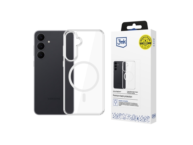 3Mk Armor Magcase For Samsung Galaxy S26 Fe - Transparent