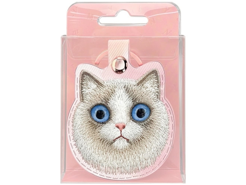 Nimmy New Big Eyed Pet 2.0 Cat Tracker Case - Pink