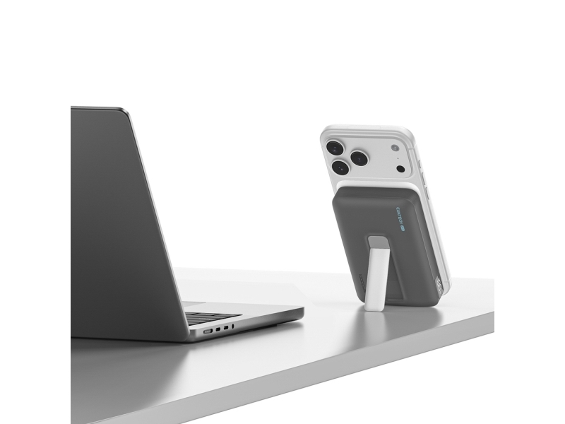 Cuktech Wpb100 10000 Mah Qi2 Magnetic Powerbank 30W With Stand - Black