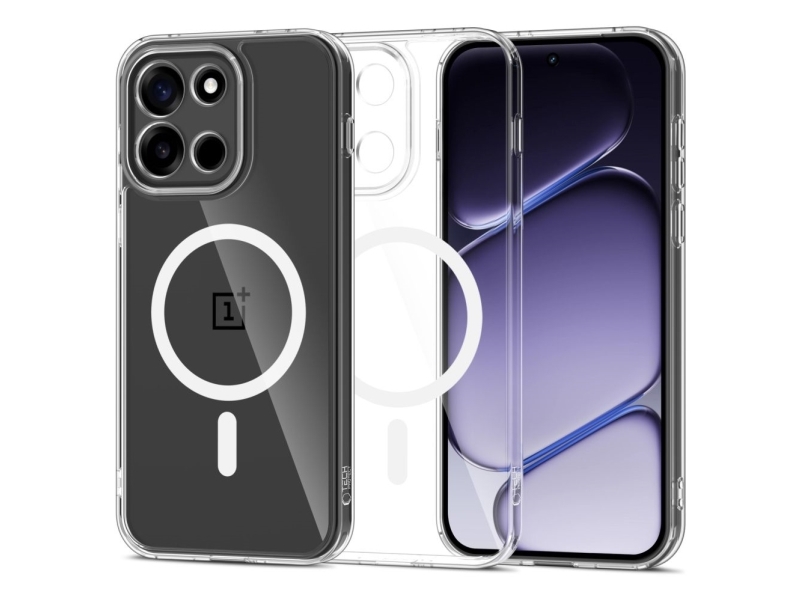 Tech-Protect Flexair Hybrid Magsafe Case For Oneplus Nord 6 - Transparent