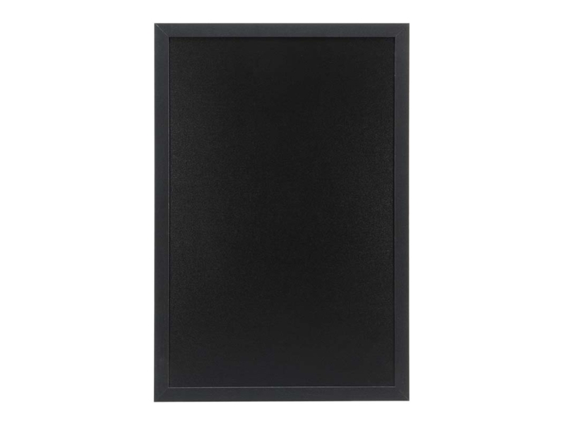 Kridttavle, Securit, sort, 400x600 Woody - (6 stk.)
