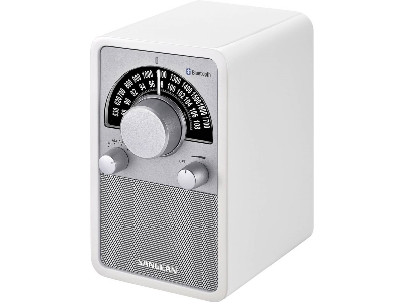 Bordradio Sangean Wr-15Bt Fm, Am (1018) Hvid