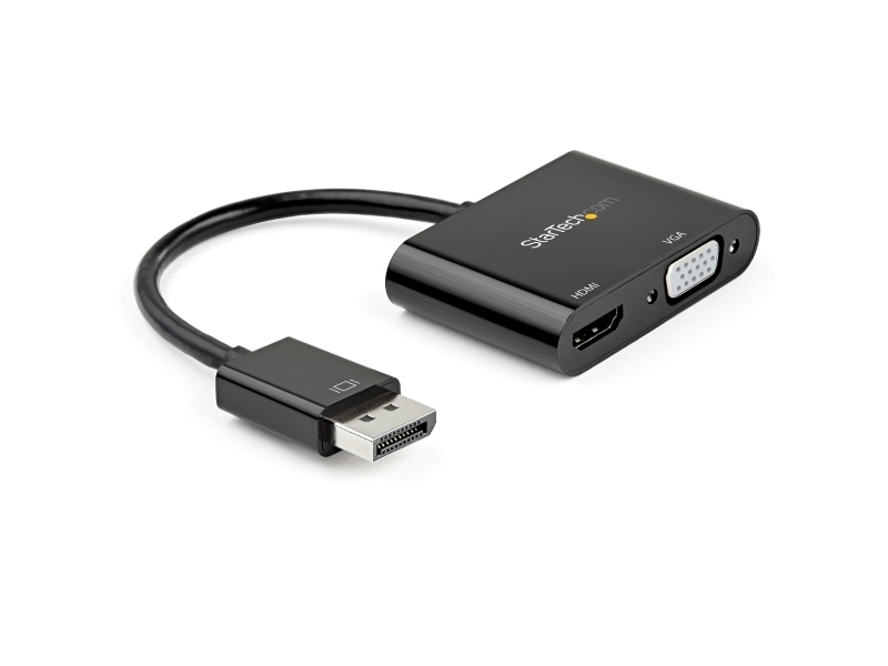 Startech.Com Dp2vgahd20, Displayport, Hdmi + Vga (D-Sub), Hanstik, Hunstik, Lige, Lige