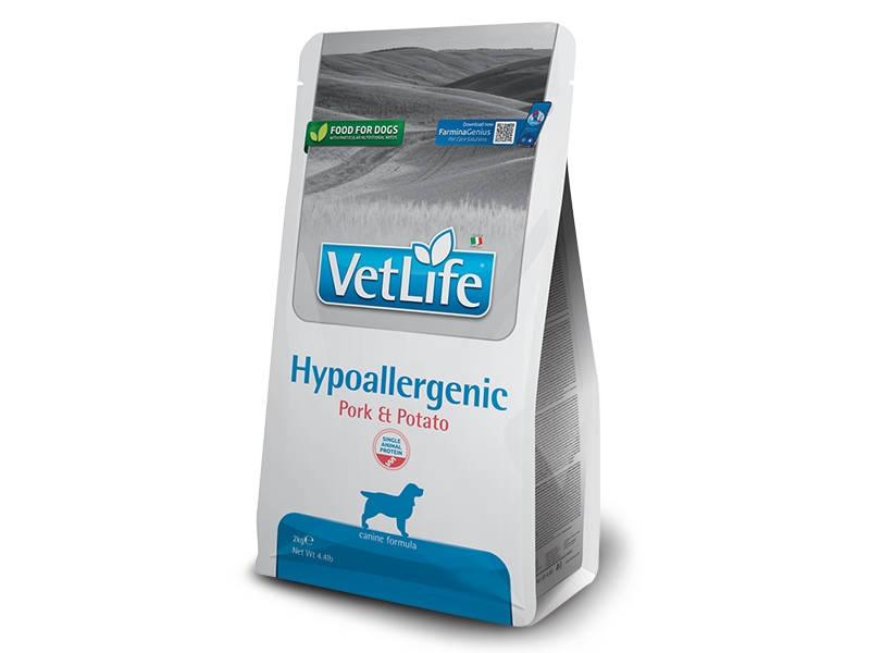 Farmina Vet Life Hypoallergenic Pork & Potato Trockenfutter Für Hunde 2 Kg