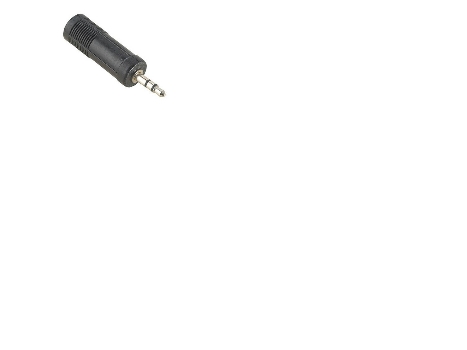 Hama Audio Adapter 3,5 Mm Male Plug Stereo - 6,3 Mm Female Jack Stereo, 3.5 Mm M, 6.3 Mm F, Schwarz