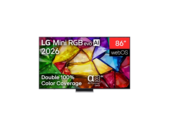 Fernseher Lg 86Mrgb87b3b 86" (217 Cm) 4K Mini Rgb Evo Smart Tv | Lg