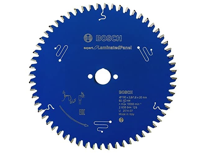 Bosch Rundsavkl 190X20x2,6Mm 60T Exp Laminated