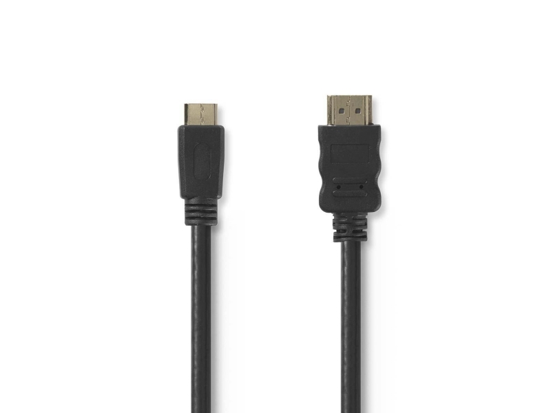 Nedis Cvgp34500bk30, 3 M, Hdmi Type A (Standard), Hdmi Type C (Mini), 3D, Sort