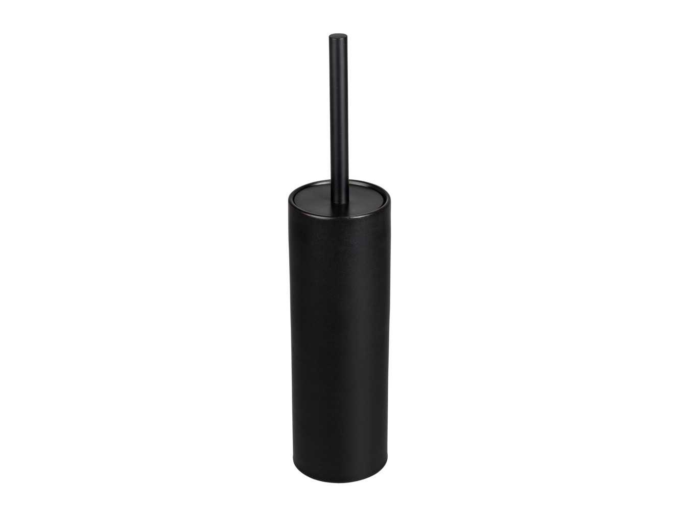 Wenko 25349100, Wc-Bürste & Halter, Schwarz, Keramik, Silikon, Modern, 91 Mm