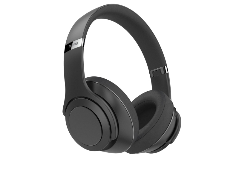 Hama Passion Turn, Trådløs, Opkald/Musik, 180 - 16000 Hz, 292 G, Headset, Sort