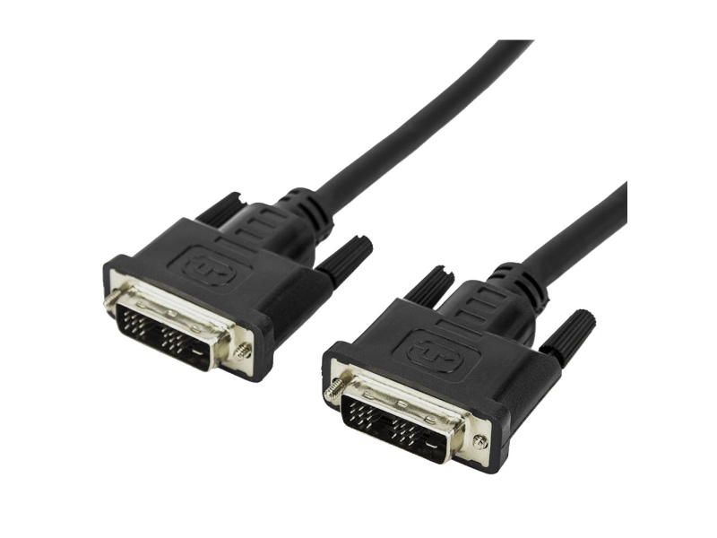 Techly - Dvi-Kabel - Enkeltlink - Dvi-D (Han) Til Dvi-D (Han) - 5 M