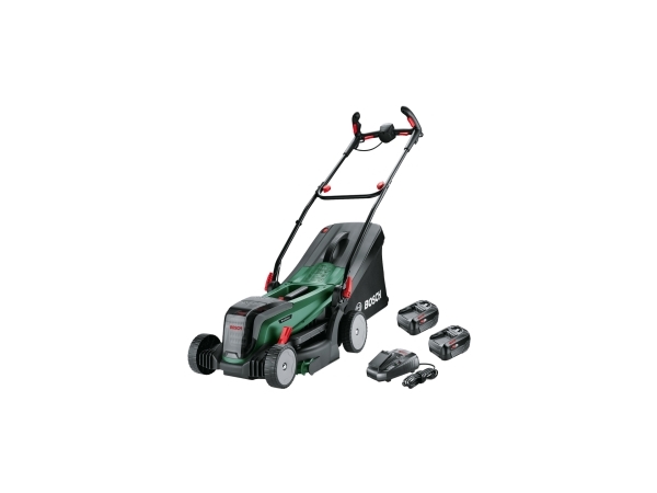 Bosch AKKU PLÆNEKLIPPER ROTAK 37CM 2X18V 2X4AH