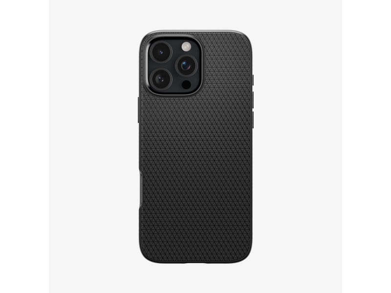 Spigen Liquid Air, Cover, Apple, Iphone 16 Pro, 16 Cm (6.3"), Schwarz