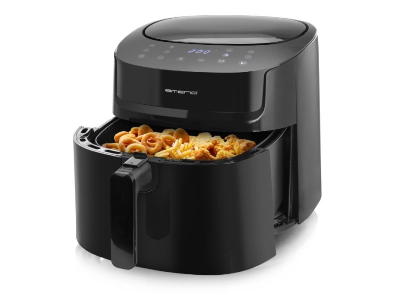 Emerio AF-129622.1, Varmluftsteger, 7,2 L, 1 kg, 60 °C, 200 °C, Enkelt