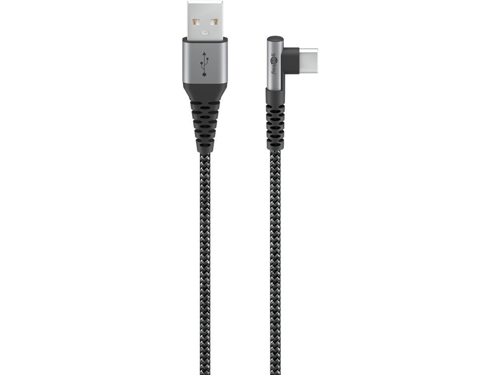 Goobay Usb-C - Usb-A 2M Usb-Kabel Grå