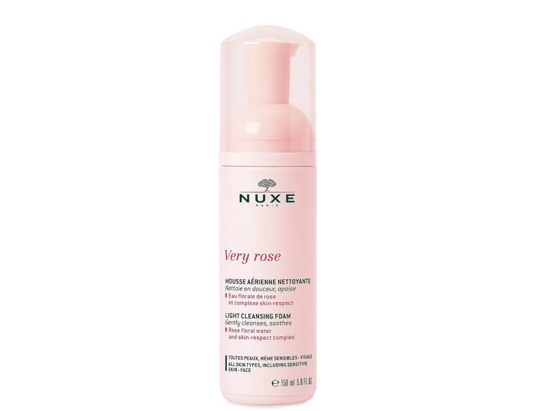 Nuxe Very Rose Light Cleansing Foam 150Ml Gentle Cleansing Foam For Women