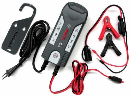 Bosch C3 Batterilader til 6/12V batterier
