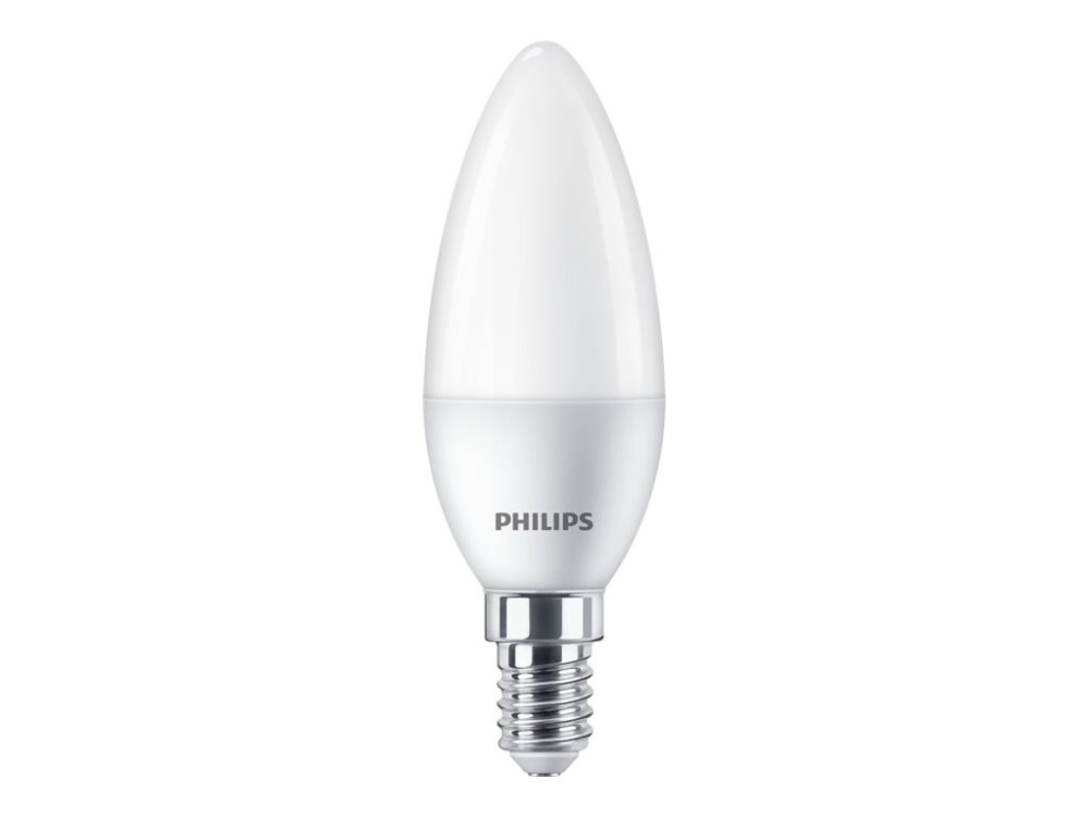 Philips CorePro - LED-lyspære - form: B35 - matteret finish - E14 - 5 W (tilsvarende 40 W) - klasse F - varmt hvidt lys - 2700 K