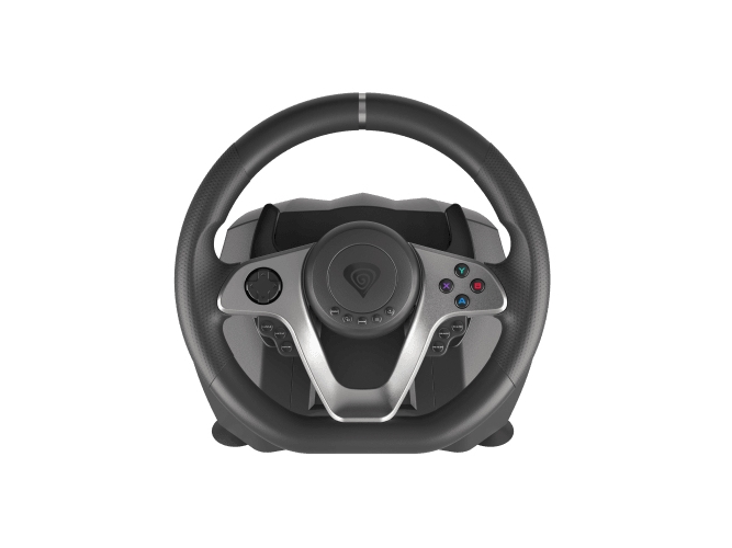 Genesis Seaborg 400, Rat + Pedaler, Nintendo Switch, Pc, Playstation 4, Playstation 3, Xbox 360, Xbox One, Xbox One S, Xbox One X, D-Måtte, 900°, Led