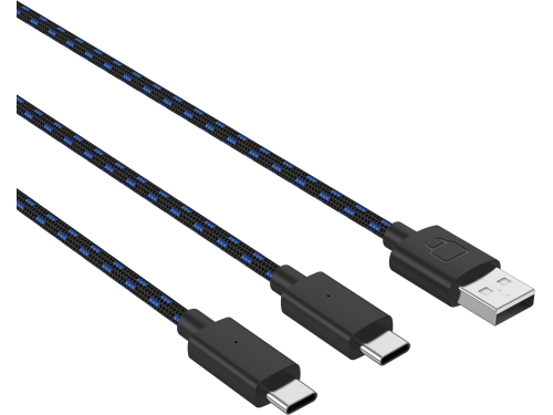 Venom Dual Play & Charge Cable - Wired Charging cable for wireless game controller - Sony PlayStation 5