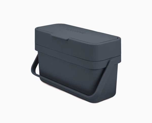 Joseph Joseph Joseph 30107 Compo 4 Kompostierbarer Abfalleimer Dunkelgrau
