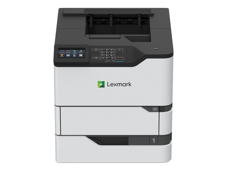 Lexmark MS826de, Laser, 1200 x 1200 dpi, A4, 66 sider pr. minut, Duplex udskrivning, Sort, Hvid