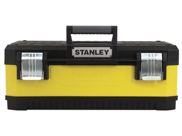 Stanley 1-95-614, Værktøjskasse, Metal, Plast, Sort, Gul, 22,5 L, 28 kg, Hængsel