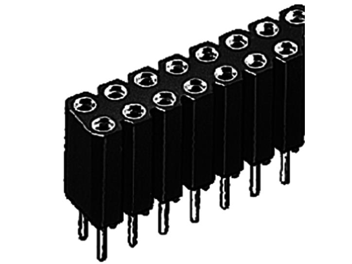 Fischer Elektronik Bl 6/ 72/Z, Pcb-Anschluss, Schwarz, Metallisch, -40 - 163 °C
