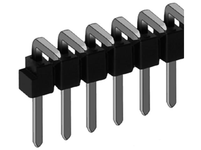 Fischer Elektronik Sl 18/082/ 36/Z, Pcb-Anschluss, Schwarz, Metallisch, -40 - 163 °C