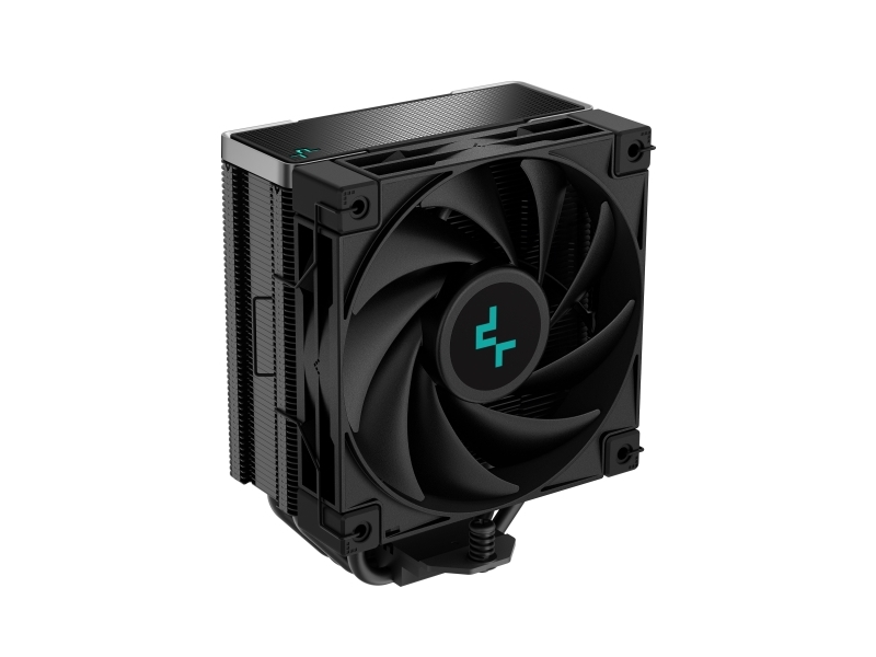 Deepcool Ak400 Zero Dark, Luftkøler, 12 Cm, 500 Rpm, 1850 Rpm, Sort
