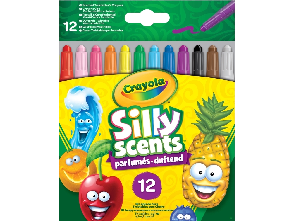 Crayola Abdrehbare Mini-Crayons Silly Scents