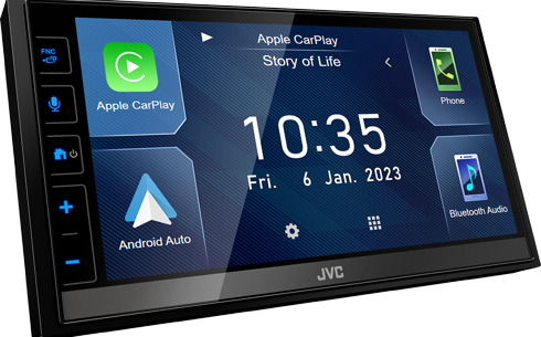 Jvc Kw-M785dbt Autoradio Apple Carplay / Android Auto, Dab Und Bluetooth