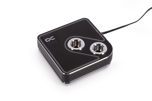 Alphacool 13446, Vandblok, Messing, Kobber, Sort, Lga 1700, Stik Am4, Sokkel Am5, 3-Pin Jst, 1/4"