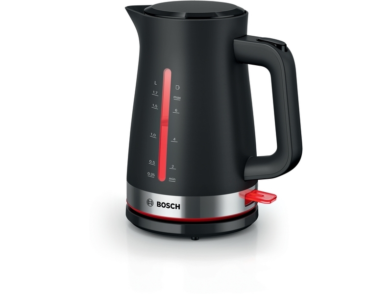 Bosch Twk4m223, 1,7 L, 2400 W, Schwarz, Kunststoff, Wasserstandsanzeige, Überhitzungsschutz