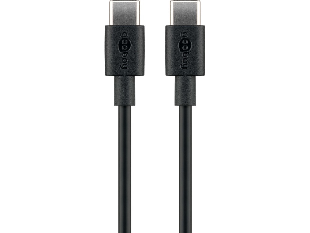 Goobay 66316, 0,5 M, Usb C, Usb C, Usb 2.0, 0,48 Gbit/Sek, Sort
