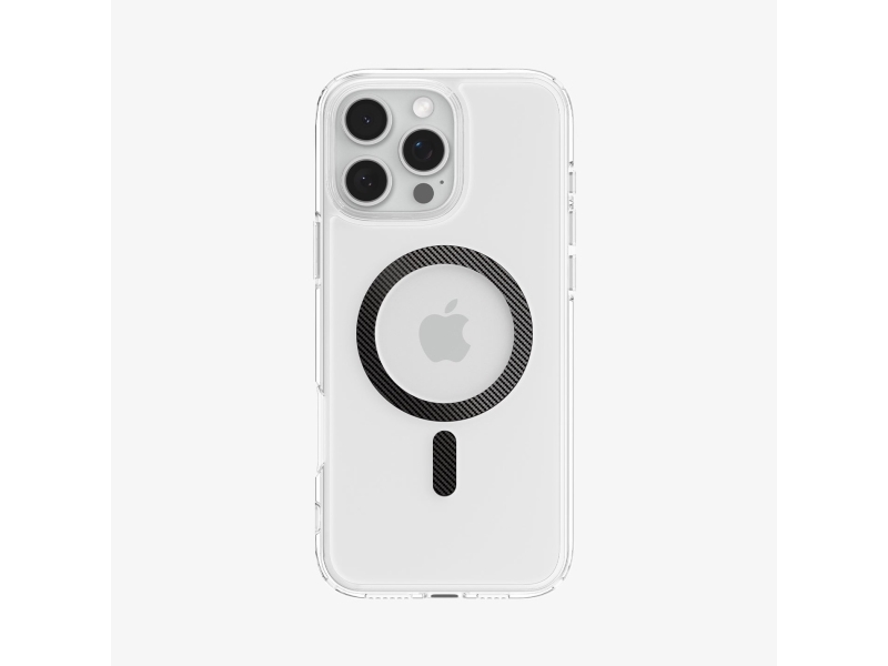 Spigen Ultra Hybrid (Magfit), Cover, Apple, Iphone 16 Pro Max, 17,5 Cm (6.9"), Transparent