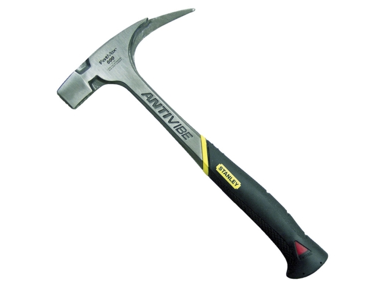 Stanley 1-51-937, Campinghammer, Stål, Gummi, Stål, Sort, Stål, Gul, 33,9 cm, 180 mm