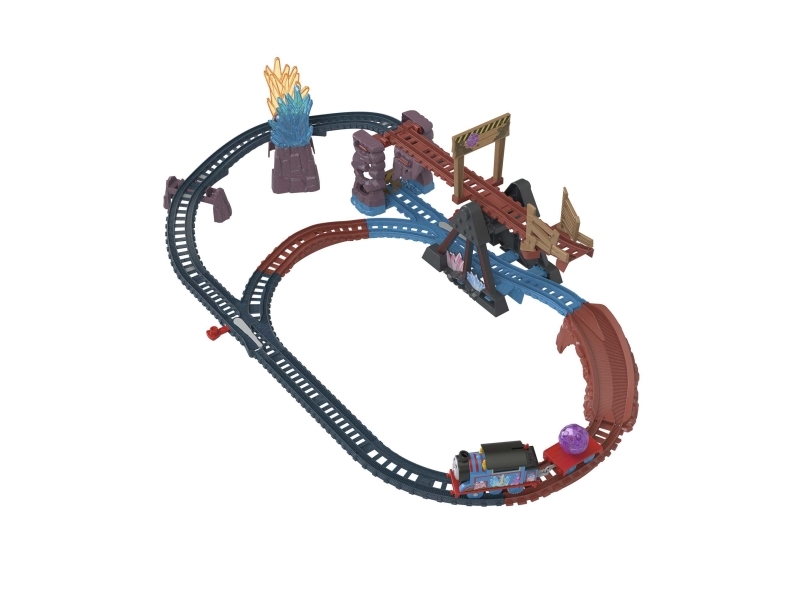 Fisher-Price Thomas & Friends Crystal Caves Adventure Set, Tog- og skinnesæt, 3 År, AAA, Plast, Flerfarvet