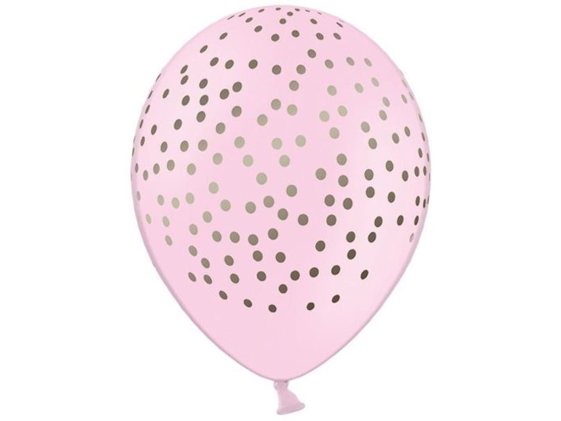 Rosa Luftballons Mit Punkten