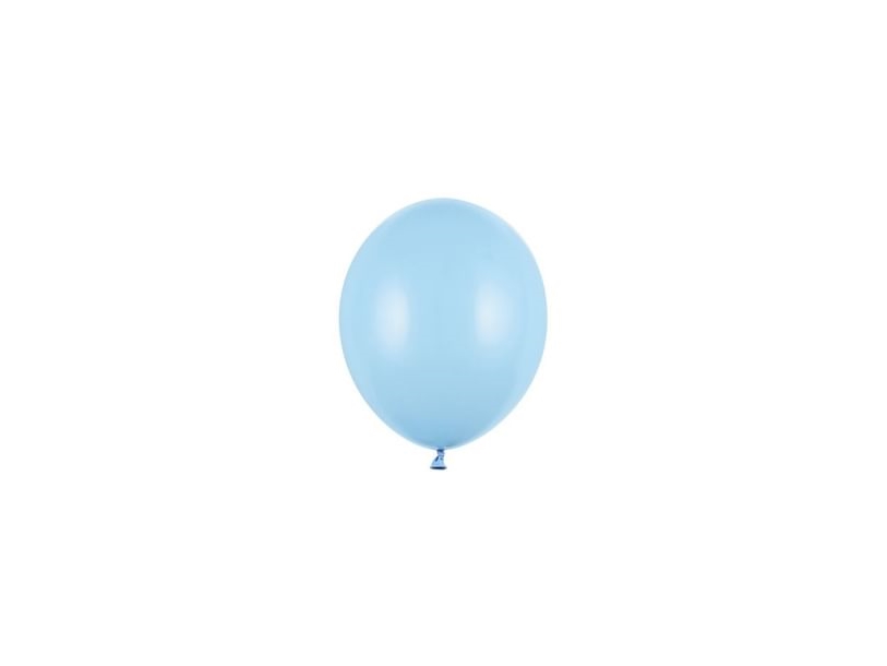 Pastellfarbene Babyblaue Luftballons, 100 Stück, 5"