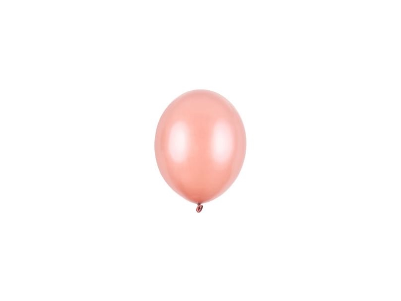Rose Gold Balloner, 100 Stk Metallic 5"