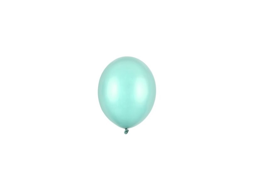Mint Balloner, 100 Stk Metallic 5"