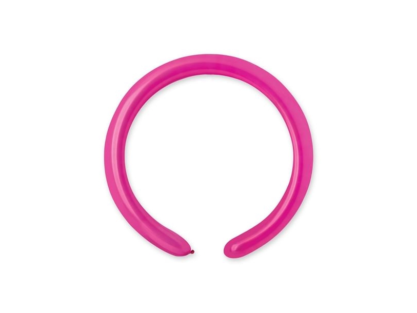 Fuchsia-Modellballons, 100 Stück