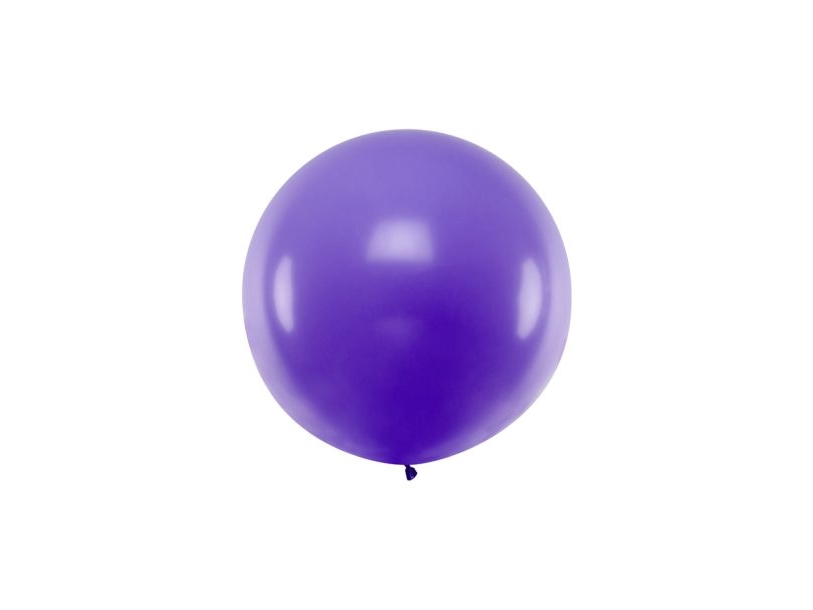 Lila Jumbo-Ballon, 1 Stück