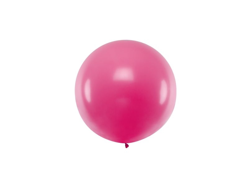 Fuchsia-Jumbo-Ballon, 1 Stück