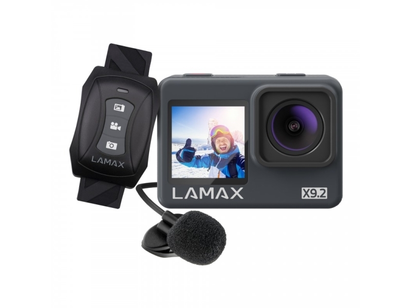 Lamax LAMAXX92, 4K Ultra HD, 16 MP, 120 fps, Wi-Fi, 1050 mAh, 65 g