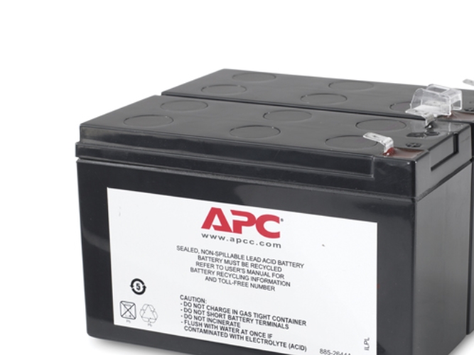 Apc Apcrbc113, 5 År, Sort, Rohs, Blybatterier (Vrla), 6,8 Kg, 133 Mm