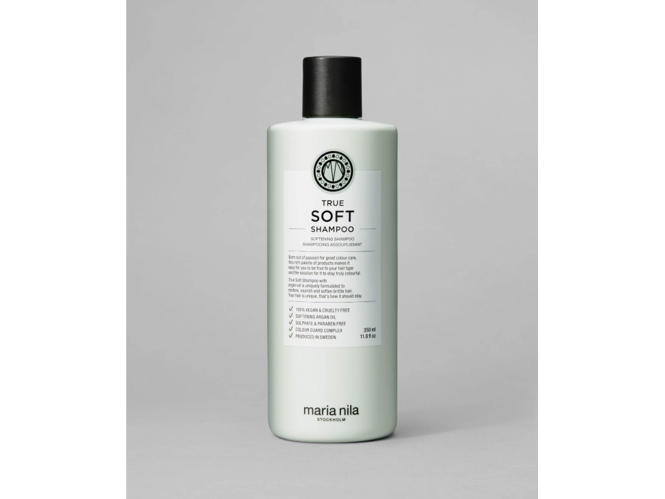 Maria Nila True Soft Shampoo For Dry Hair Moisturizing Shampoo With Argan Oil